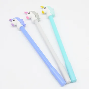 

36 pcs/set Unicorn Gel Pen Lapices Kawaii Material Escolar Caneta Kawai Boligrafo Canetas Em Gel Jel Kalem Canetas Fofa Kawai