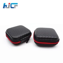 New Original Earphone Wire Storage Box Data Line Cables Headphones Container Case Earbuds SD Card Bag (Without Earphone)