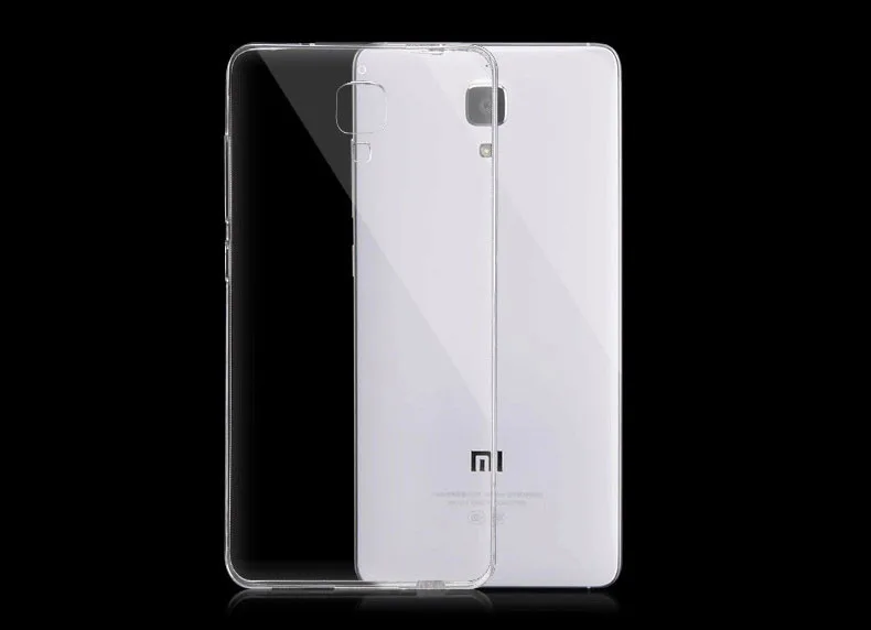 Ультратонкий 0,3 мм прозрачный мягкий Силиконовый ТПУ чехол для Xiaomi MI4 чехол для Xiaomi MI4 M4 чехол для задней панели сотового телефона чехол