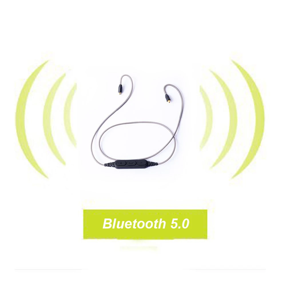  OKCSC DD4 Wireless Bluetooth 5.0 MMCX/IE80 Connector 2Pin 0.78mm Headphone Cable Replacement Audio 