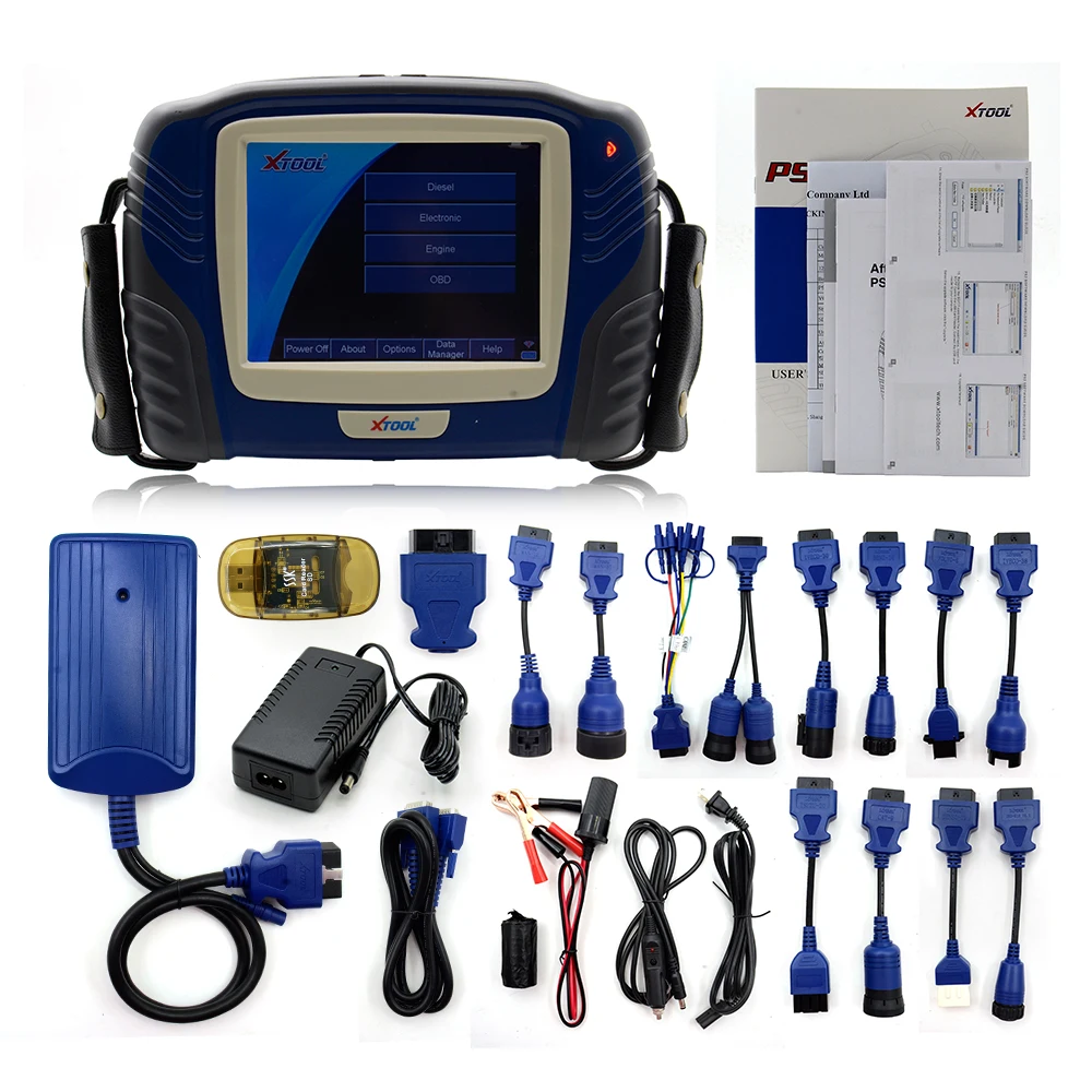 Heavy Duty Truck Diesel Scanner Xtool PS2 Automobile Free Update Online PS 2 Xtool Professional Diagnostic Tool DHL Free