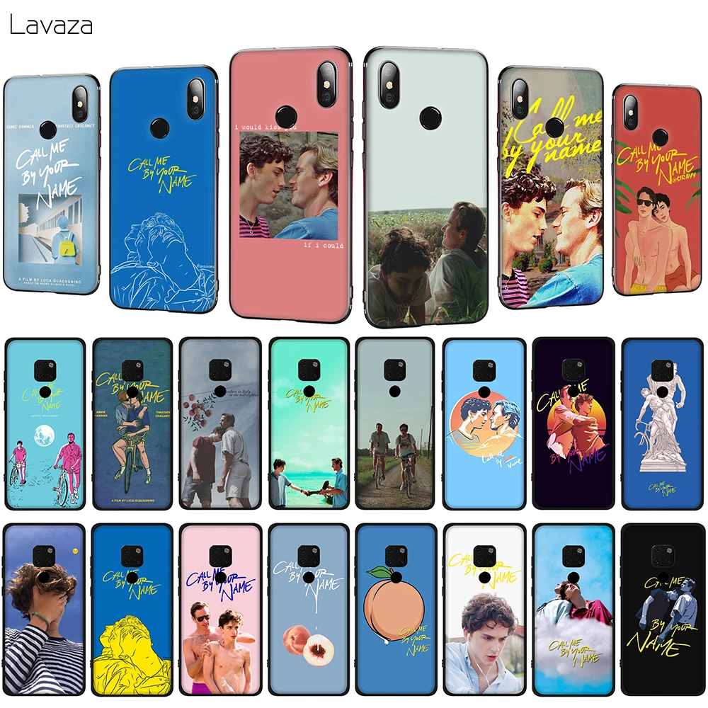 Мягкий чехол для телефона Lavaza Call Me by Your Name Huawei Mate 10 20 P10 P20 P30 Lite Pro P Smart 2019 | Мобильные