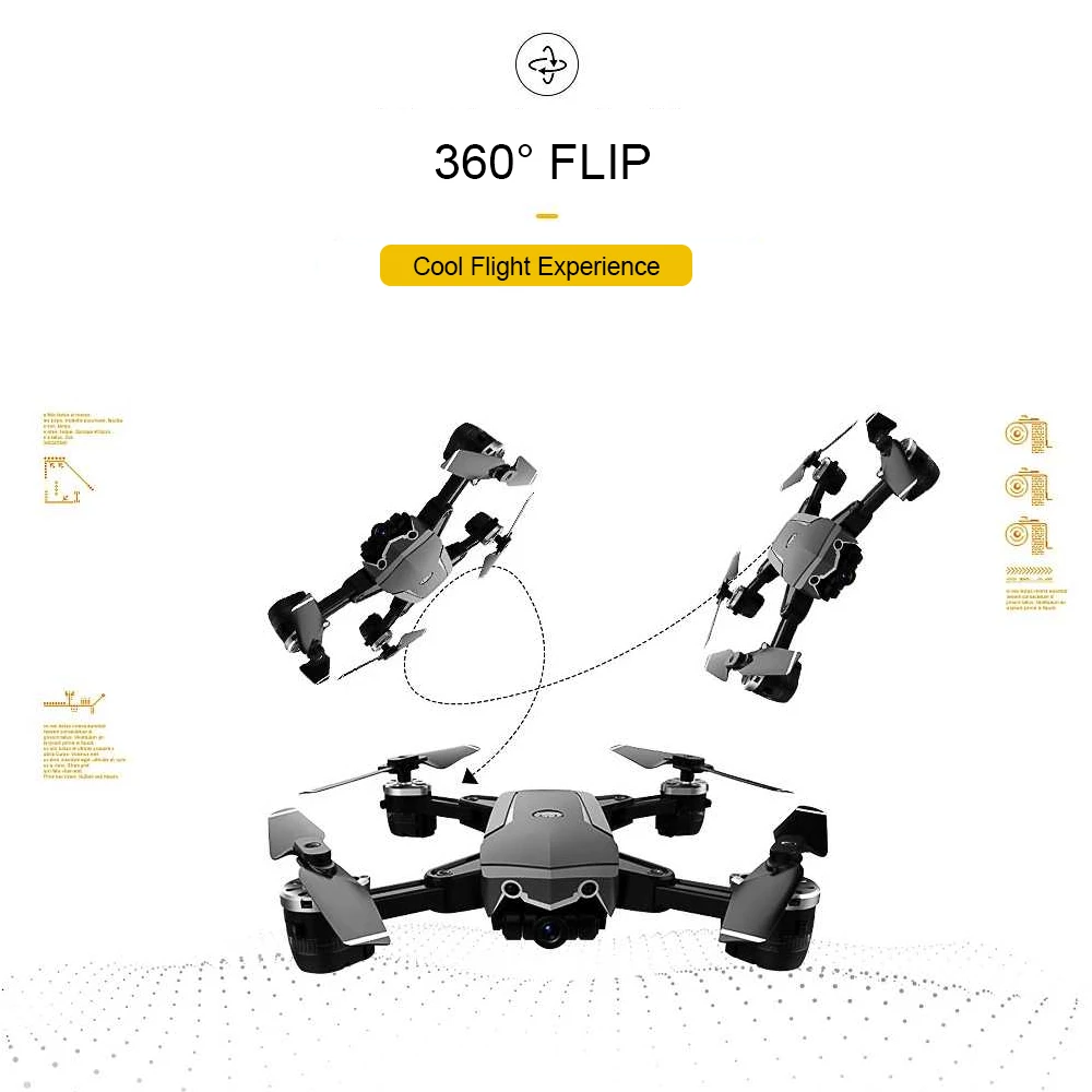 2018 New JD-20S WIFI FPV 720P Camera Drone RC aircraft avion rc Foldable Drone Selfie RC Quadcopter Plane VS VISUO XS809HW JY018 E58 JJRC H37 (15)