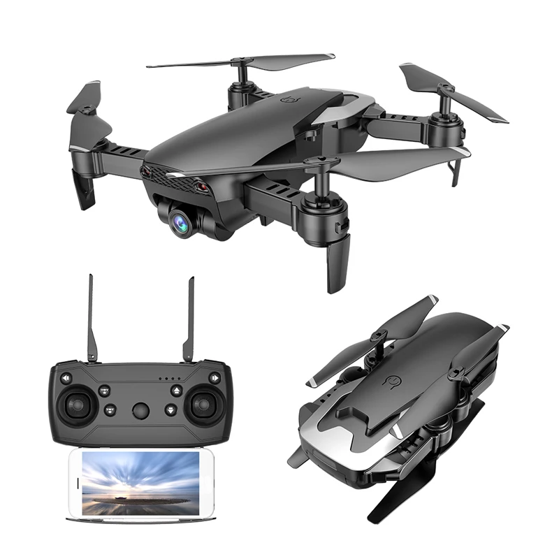 X12 WiFi FPV Mini Foldable Drone Camera 0.3MP 2MP HD Optical Flow Aerial Video Profissional RC Quadcopter Helicopter Toys SG106