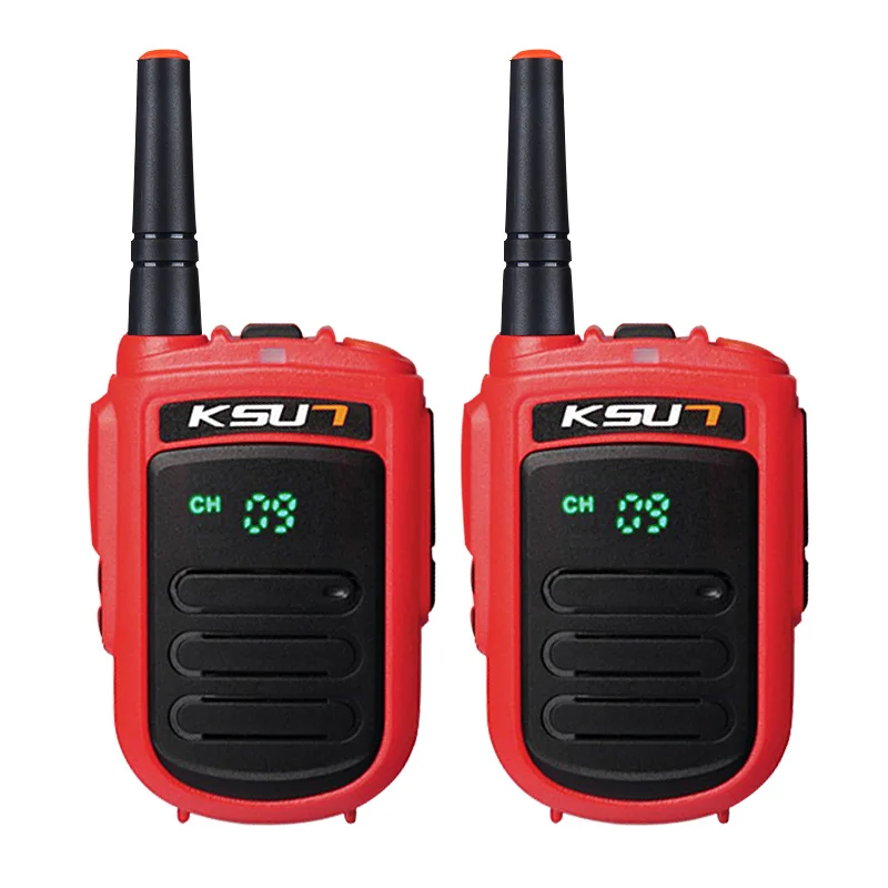 2 шт. KSUN X-35TFSI рация 8 Вт ручной Pofung UHF 8 Вт 400-470 МГц 128CH двухстороннее портативное CB радио - Цвет: red