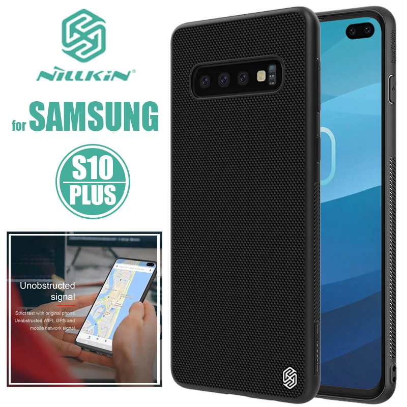 Чехол Nillkin для Samsung Galaxy S10 Plus роскошный текстурированный деловой чехол телефона