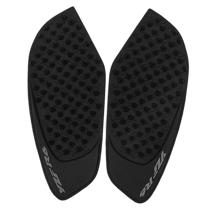

Motorcycyle Tank Pad Protector Sticker Decal Gas Knee Grip Tank Traction Pad Side For Yamaha YZF R6 2008-2014