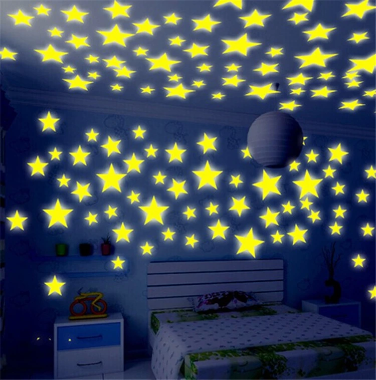 Luminous Star Wall Stickers05