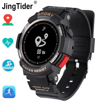 

F6 Bluetooth Smart Watch Waterproof IP68 Swimming Heart Rate Monitor Sport smartwatch GPS Multi Sport Mode Fitness Tracker clock