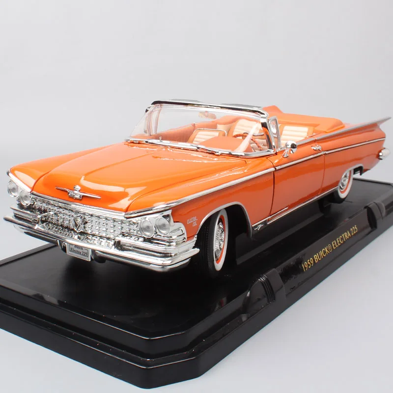 Детский 1/18 винтажный 1959 BUICK ELECTRA 225 GM super Riviera hardtop Diecasts& Toy Vehicles весы модели автомобилей сувенир Миниатюрный