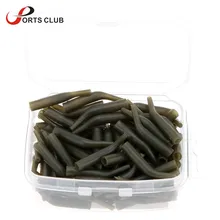 Портативный 100 шт прочный крючок рукава с белой коробкой Карп Рыболовный аксессуар