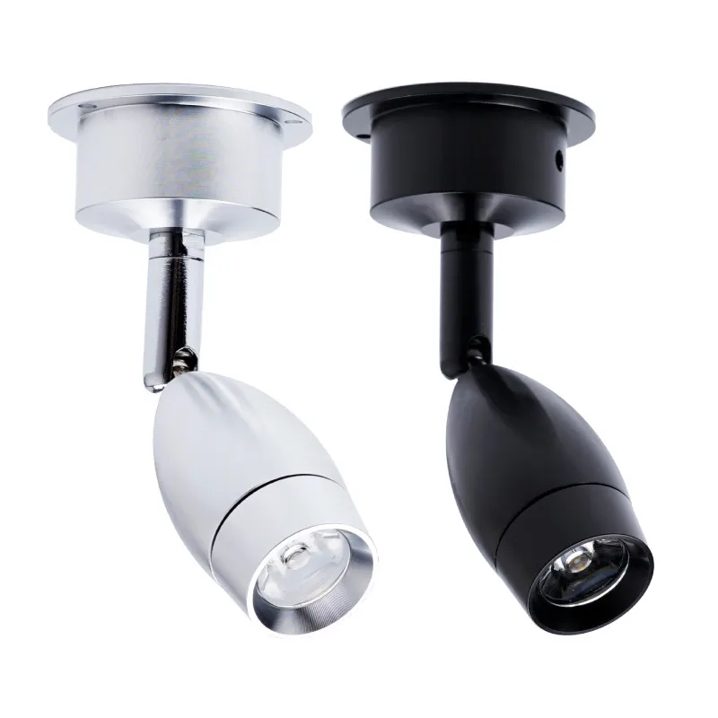 

1pcs/lot cabinet light 1W 3W AC220V 230V surface mounted led spot downlight include led drive ceiling lamp indoor light