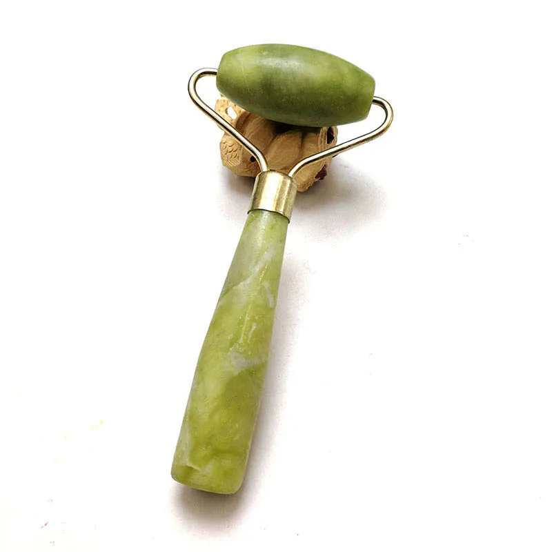 Natural jade roller Face Lift Tools Facial Beauty face massager Tool Jade Roller Thin massageador Massage skin care |
