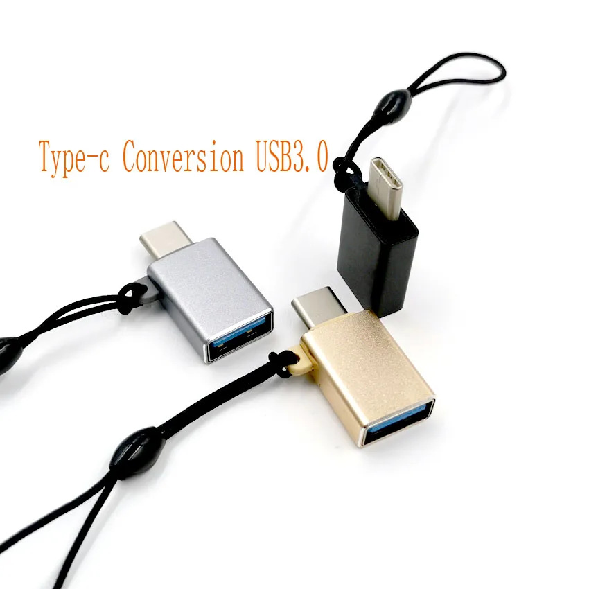 

2pcs/lot Type C Master-to-USB 3.0 M/M Interface OTG Plug General Adapter Computer TV Charging Converter Universal USB Connector