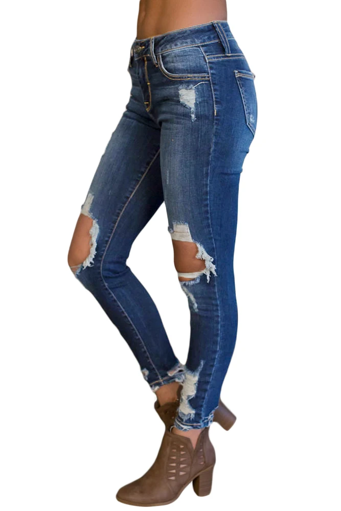 Dark-Blue-Destroyed-Skinny-Jeans-LC786024-5-3
