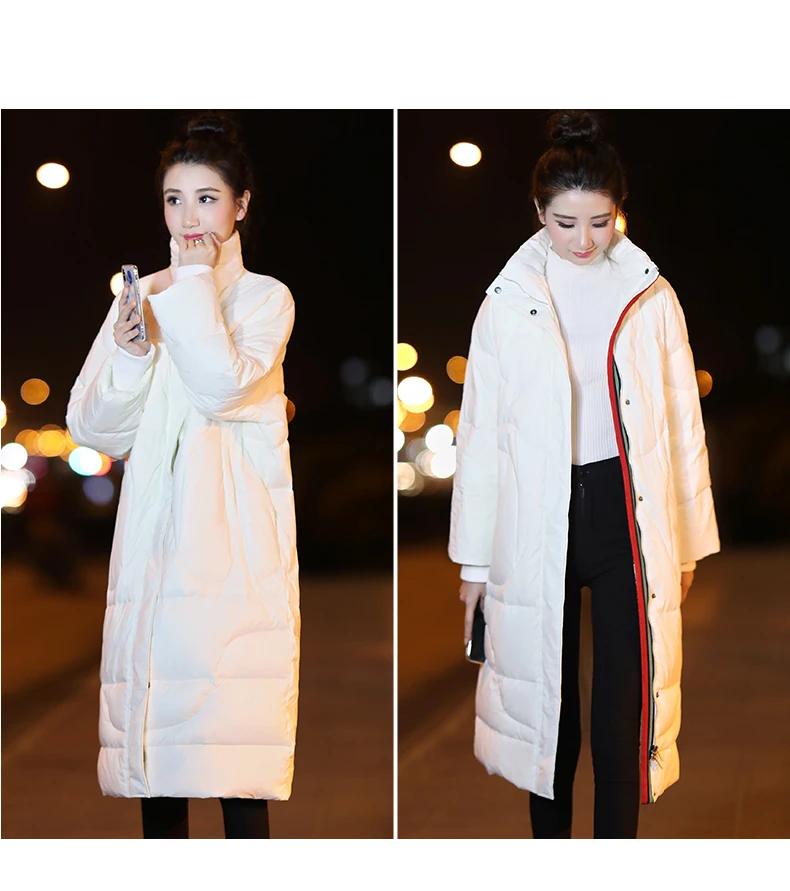 2019 Winter New Down Jacket Medium And long Section Large Size Women's Winter Jackets  Casual Fashion Coat Female (3)