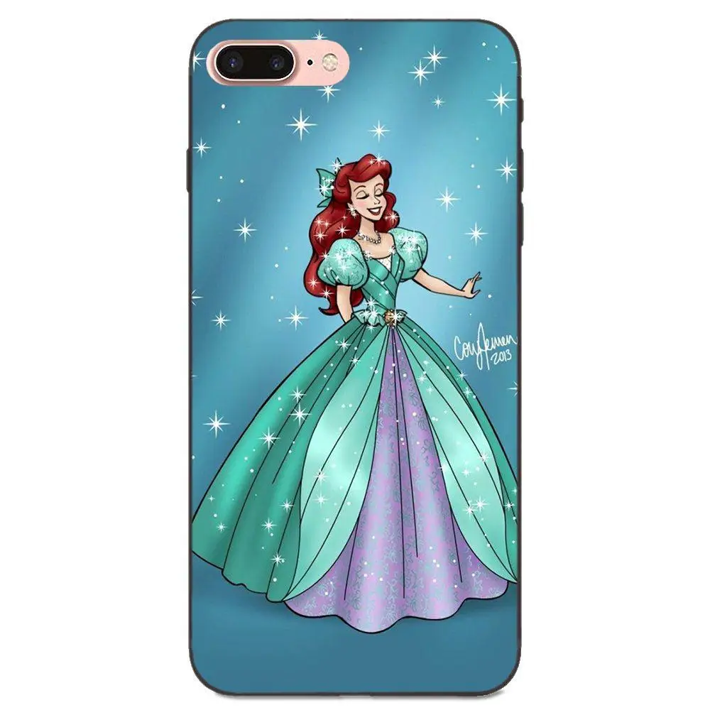 Алиса Ариэль Белоснежка Принцесса Русалка для Galaxy C5 C7 J1 J2 J3 J330 J5 J6 J7 J730 2017 Ace Core Duo Max