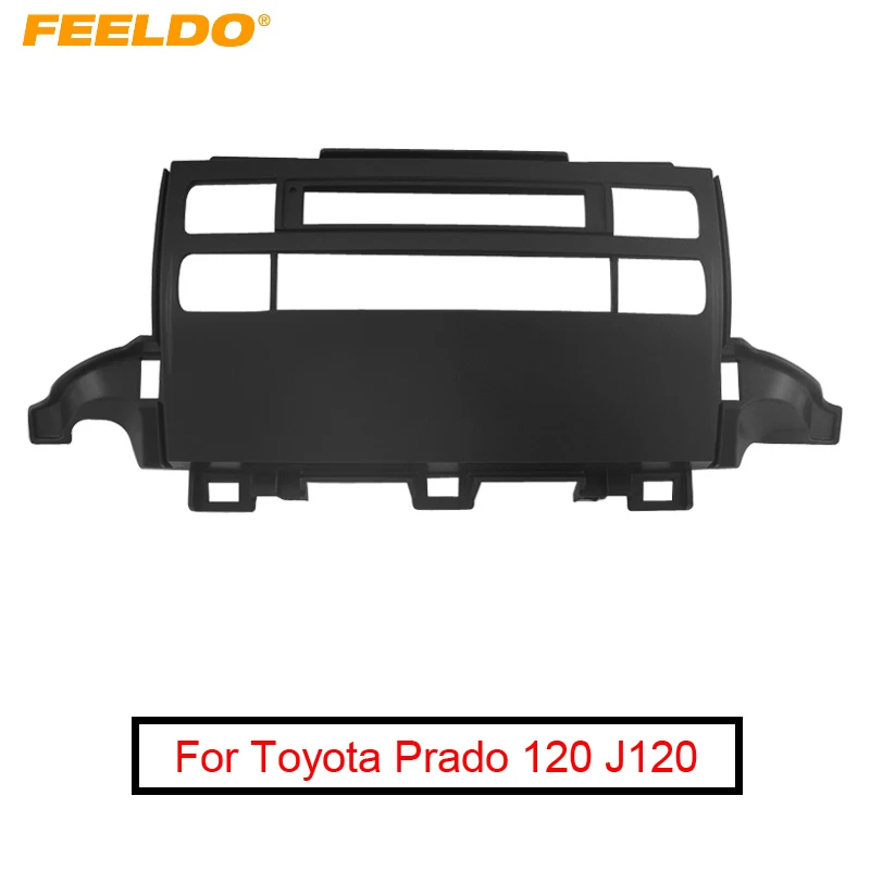 Рамка для автомобиля FEELDO панель Toyota Prado 120 J120 радио DVD стерео монтажная приборная