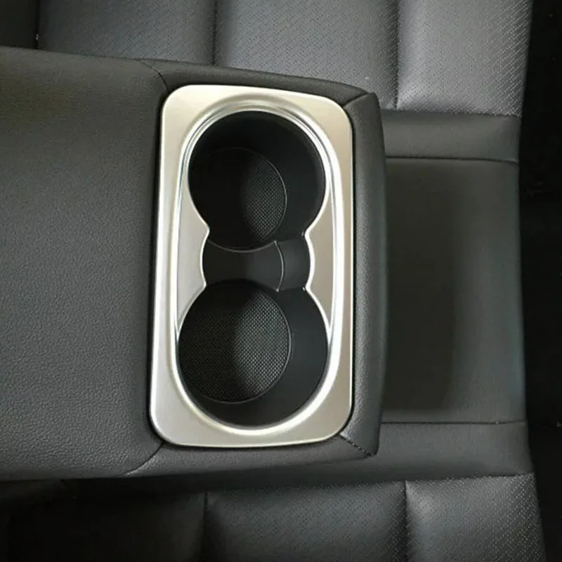 For Hyundai Elantra Avante 2016-2018 Interior Rear Seat Water Cup Holder Cover Trim Matte | Автомобили и мотоциклы
