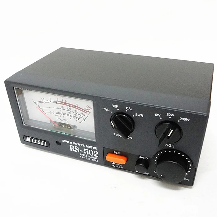 

NISSEI RS-502 1.8-525Mhz short wave UV standing wave meter power meter SWR form RS502