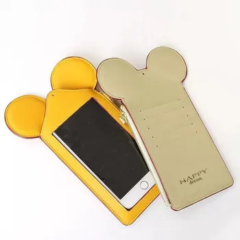 

2019New Credit Card Holder waterproof Mickey sets Multicolor business card pack Bus card bag women purse men Card package