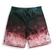 Летние быстросохнущие пляжные брюки мужские пляжные плавки шорты четыре точки большие брюки