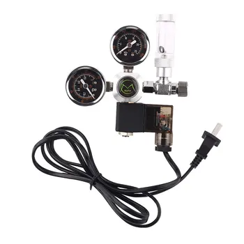 

Aquarium CO2 Regulator Tank Live Plant Flow Pressure control Check Valve Bubble Counter Decompression Table Cylinder Adapter
