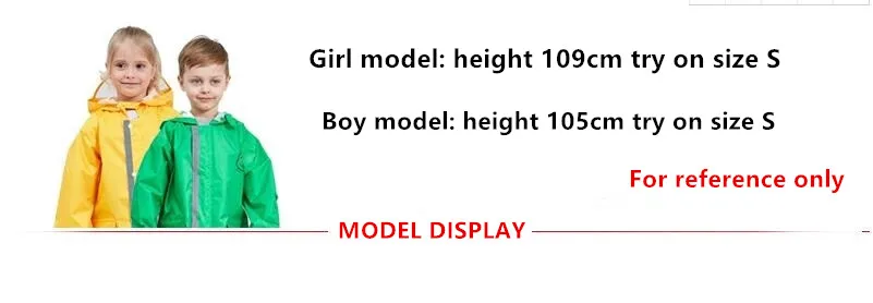 5.FreeSmily Raincoat for Children Rain Coat Kids Cloak Type Rainwear Rain Coat Printed Poncho Kids Rainproof Student Rainsuit
