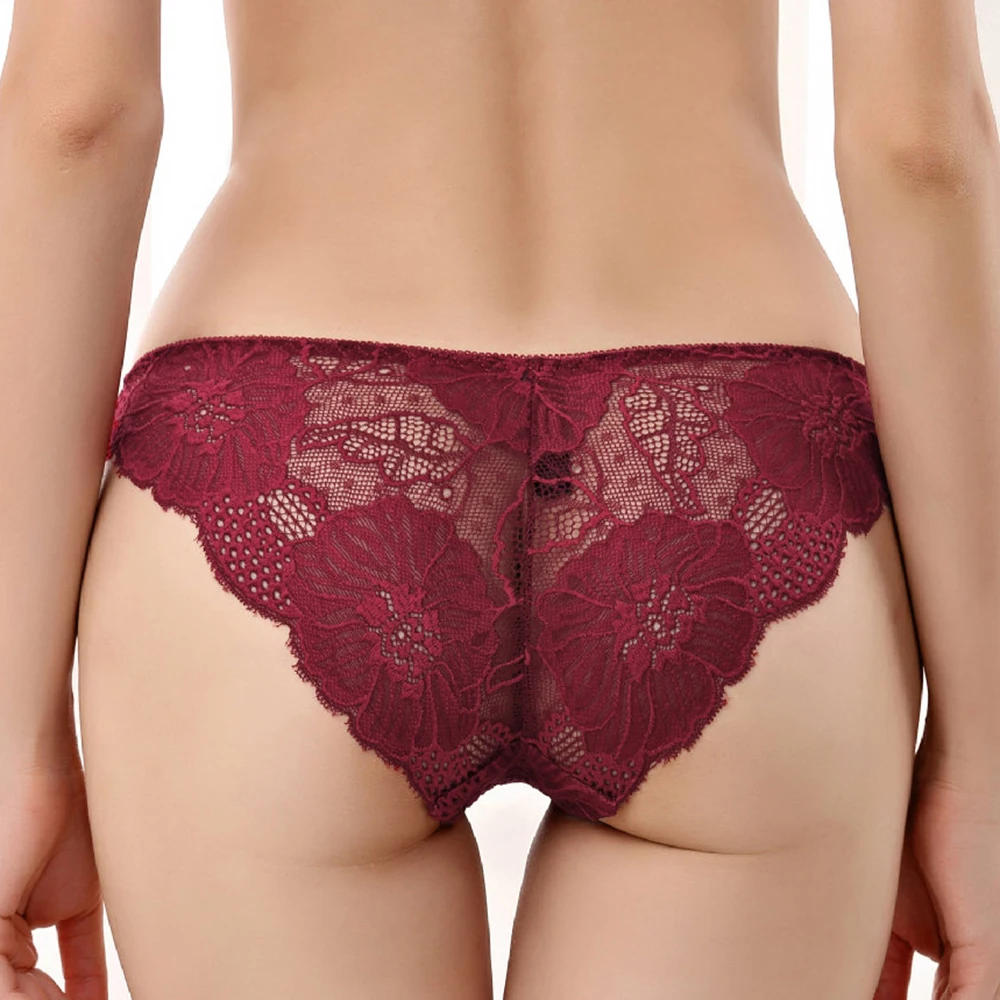 Sexy Panties Women Seamless Female Underpants Lace Womens Underwear See Through Panties Womens Briefs Erotic Lingerie image_0
