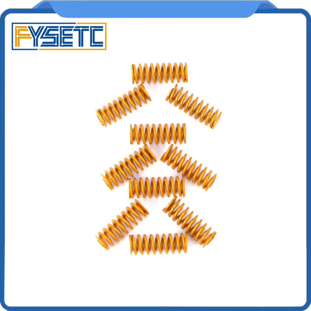 5 قطع المستوردة 3D طابعة أجزاء الربيع طول 23 ملليمتر OD 8 ملليمتر ID 4 ملليمتر ل ساخنة السرير CR-10 CR-10Mini CR-10S سلسلة 3D طابعة