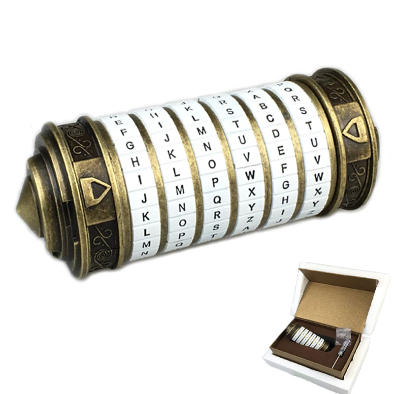 Leonardo Da Vinci код игрушки металлические замки криптекс свадебные подарки подарок на