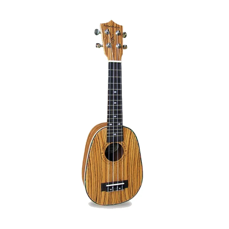 21 inch Soprano Ukulele Pineapple version Guitar Zebra wood Stringed