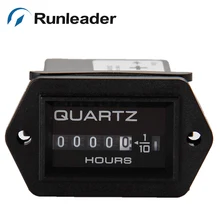 Runleader 5 шт./лот DC12-40V механический часомер для дизельных двигателей газонокосилка лодочные генераторы косилка перекачивающий насос грузовик