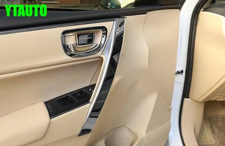 

8pcs/lots The Inner Door Handle Trim moulding For TOYOTA Corolla 2014-2016 YT-72111
