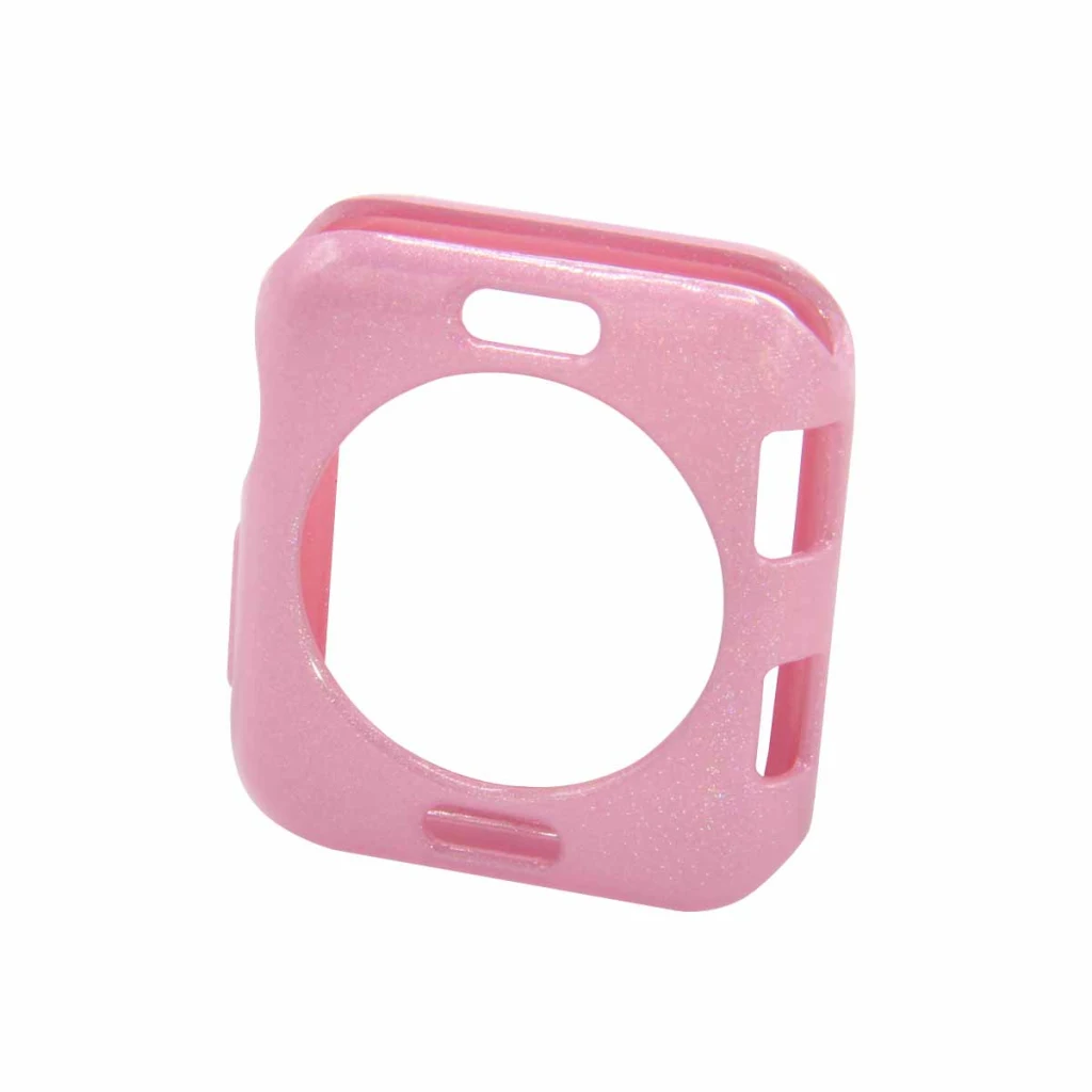 NEW Fashion Watch Bumper Protection Cover For Apple Watch Case 42mm 38mm Series 3 2 1 Glitter Soft Silicone TPU Protector Frame NEW Fashion Watch Bumper Protection Cover For Apple Watch Case 42mm 38mm Series 3 2 1 Glitter Soft Silicone TPU Protector Frame