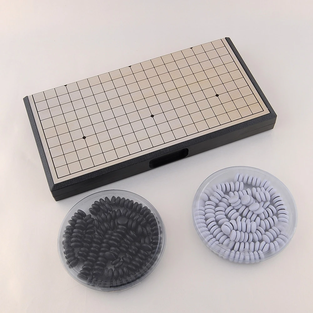Prix pour Pliable Pratique Jeu de Go Conseil Jeu Magnétique WeiQi Baduk Ensemble Complet 18x18 Étude Taille Prix pour Pliable Pratique Jeu de Go Conseil Jeu Magnétique WeiQi Baduk Ensemble Complet 18x18 Étude Taille
