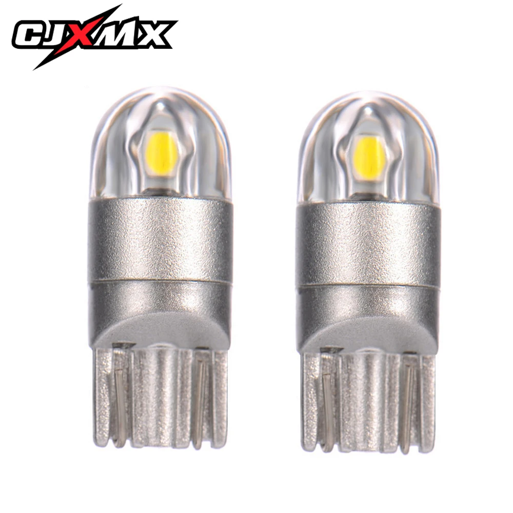 CJXMX 100 шт. T10 W5W светодиодный светильник 3030 SMD 168 194 Автомобильные фары 12 В купольные