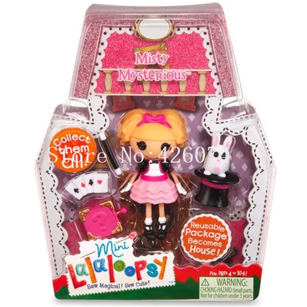 Модные Мини Lalaloopsy фигурки Куклы для девочек детские игрушки украшения детские рождественские подарки