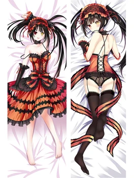 

October 2016 update hot anime Date A Live Characters sexy girl Tokisaki Kurumi throw pillow cover body Pillowcase