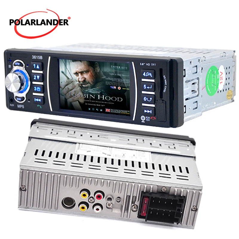 12V 3 inch Car MP5 Player Car Radio Receiver SD/MMC/USB/FM Stereo In