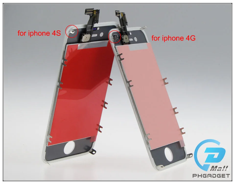 Best Free Shipping Digitizer LCD Touch Screen Display and for iPhone 4s (12)