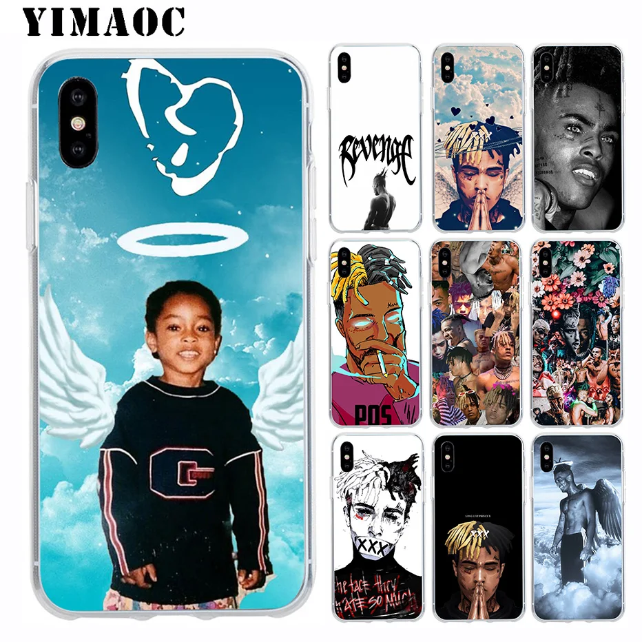 

Xxxtentacion Design Skin Soft Silicone Case for Apple Iphone 11 Pro Xr Xs Max X 10 8 Plus 7 6S 6 Plus SE 5S 5 7Plus 8Plus