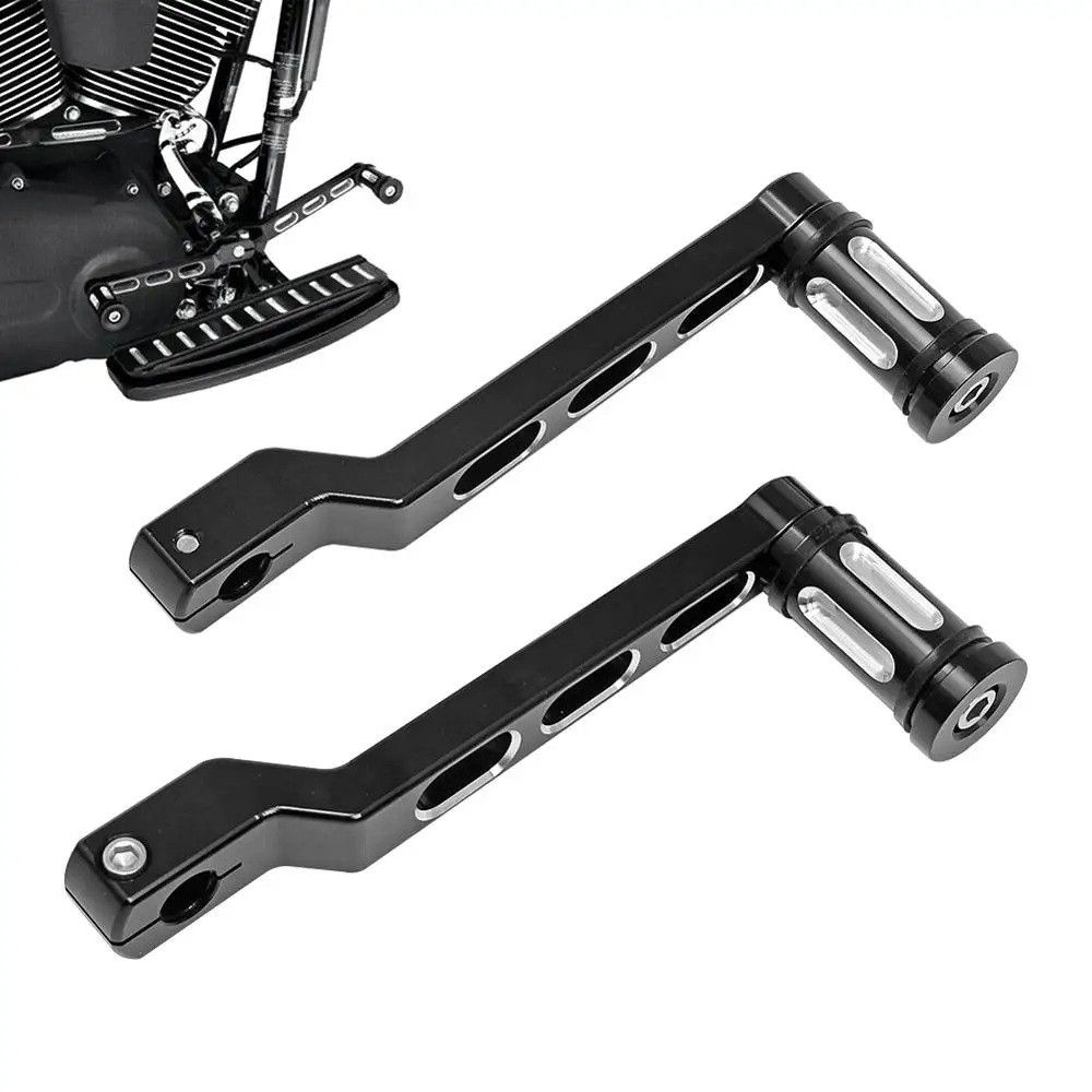 Motorcycle Shift Lever Shifter Peg Foot Pegs Hand Grips For Harley