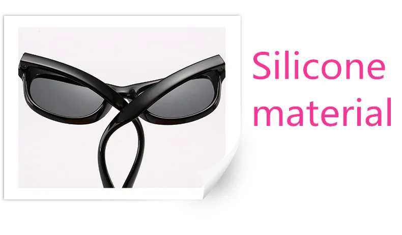 ASUOP2018 new fashion silicone children pilot polarized sunglasses UV400 retro girl round glasses boy color soft brand glasses (9)