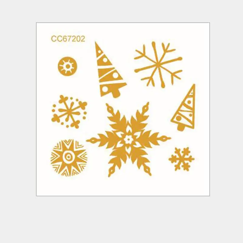 17 Sale Flash Metal Waterproof Temporary Sticker Gold Color Stripe geometry Men Women Water Transfer Tattoo Sticker Body Art - Цвет: 17