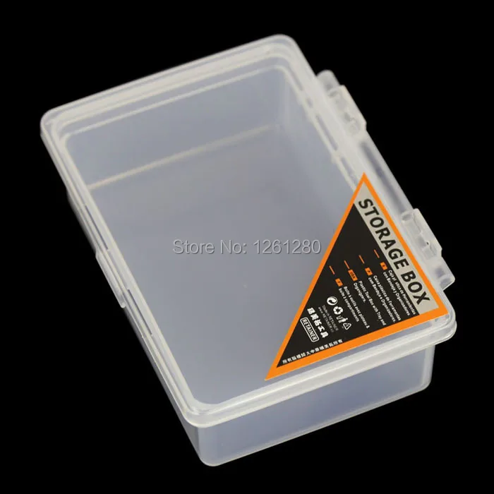 free shipping storage box grid Category Box Sealed bin Home Component case office Chip box part