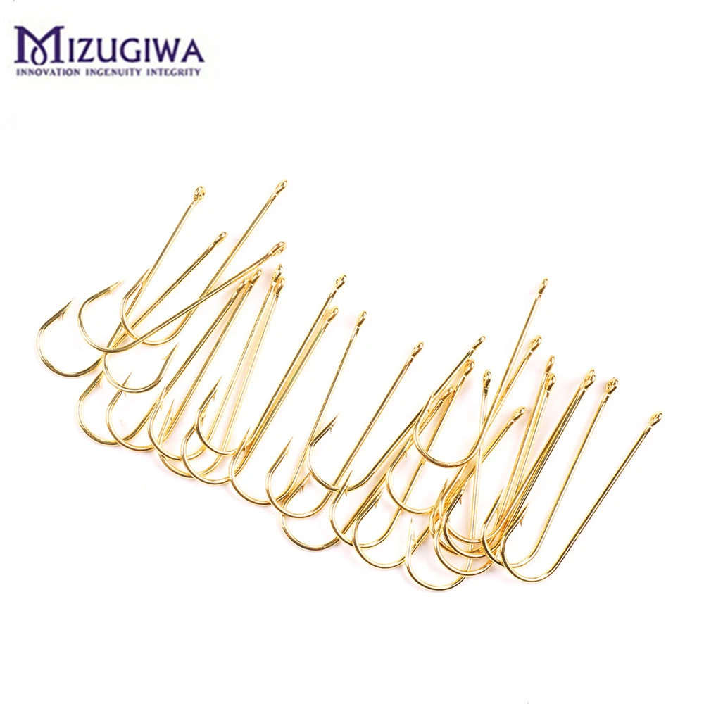 100PCS Mizugiwa Thorn Long Shank Aberdeen Fishing Hook Freshwater 2/0 3/0 10 100PCS Mizugiwa Thorn Long Shank Aberdeen Fishing Hook Freshwater 2/0 3/0 10