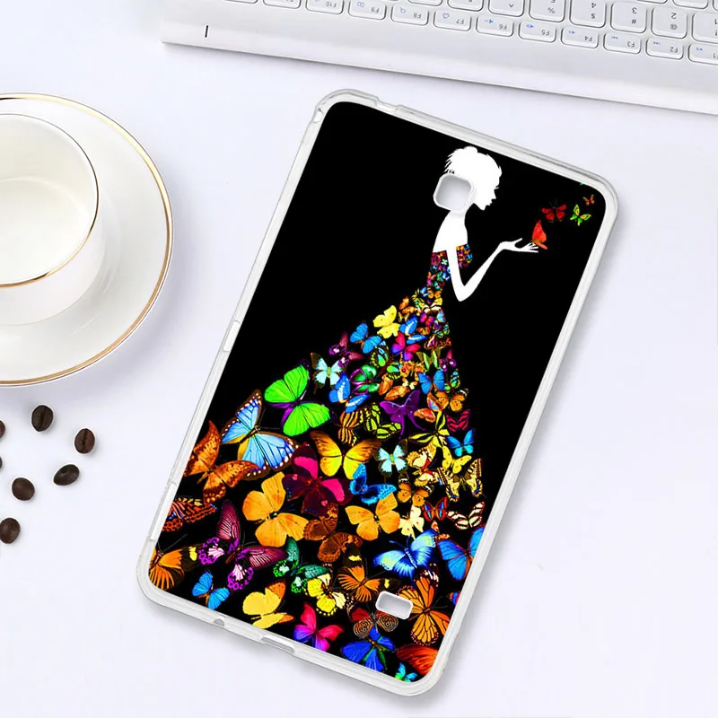 L036 Чехол с рисунком s для samsung Galaxy Tab A 10,1 7,0 E 9,6 8,0 чехол из силикона TabA TabE P580 T580 T280 T385 T560 T375 чехол для планшета s Tab - Цвет: L036