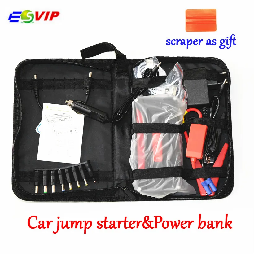 

New Multi-function Portable Car Jump Starter Power Bank Emergency 12V Car Battery Jump Starter Auto Battery Booster
