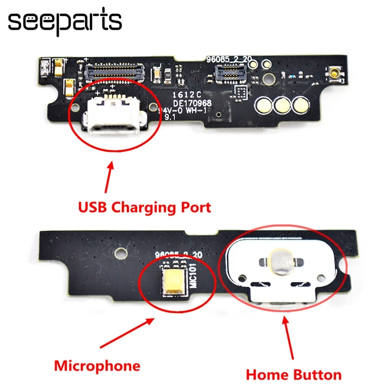 

For Meizu M3 Note 3 USB Charging Port Charger Board Flex Cable For Meilan Note3 Mico Dock charger Connector Replacement Parts
